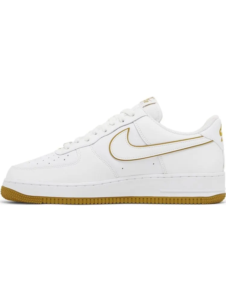 Кроссовки Nike Air Force 1 '07 White Bronzine — изображение 3 из 4, белый