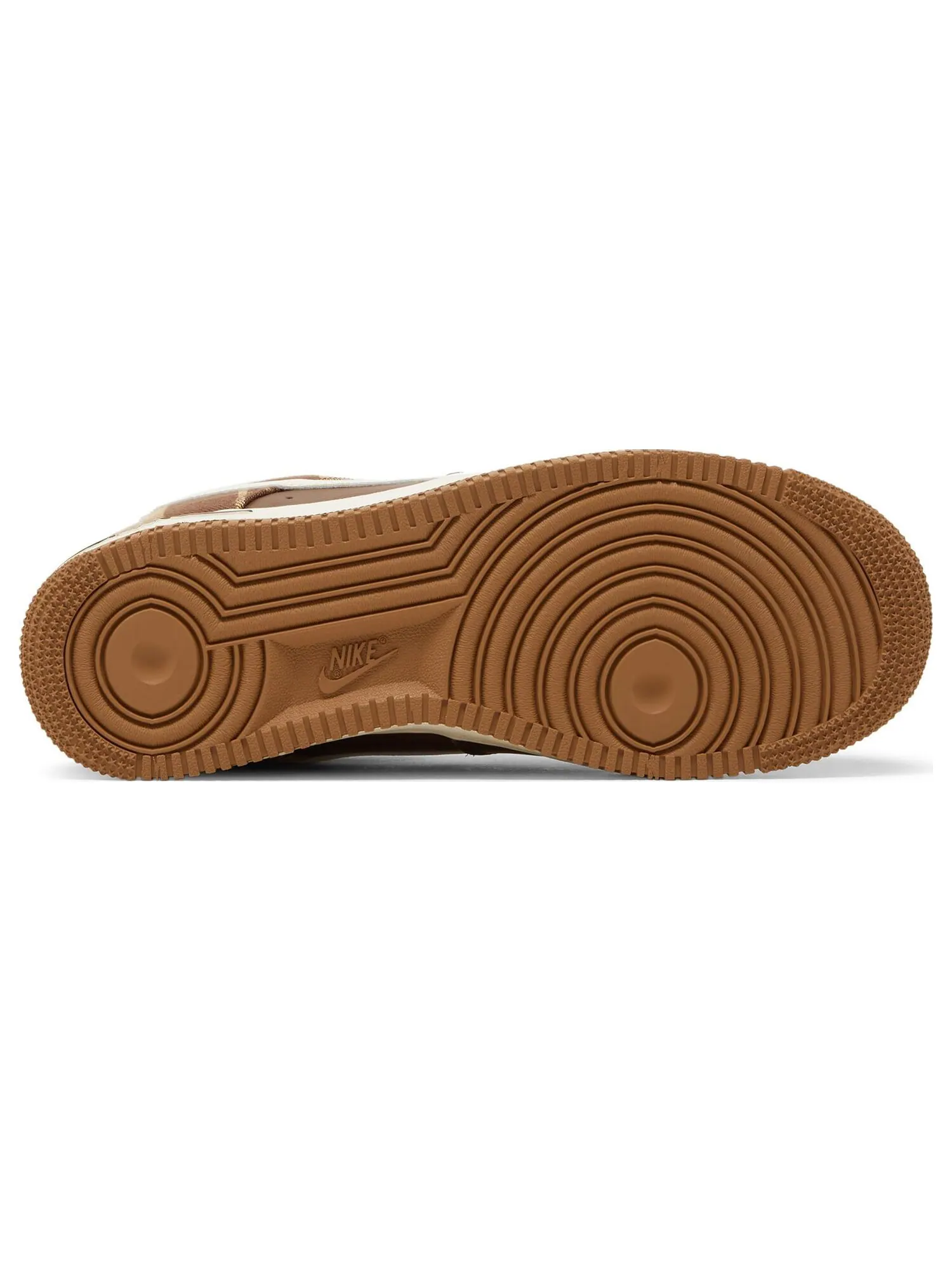 Кроссовки Nike Air Force 1 '07 LX 'Cacao Plaid' — изображение 4 из 8, коричневый