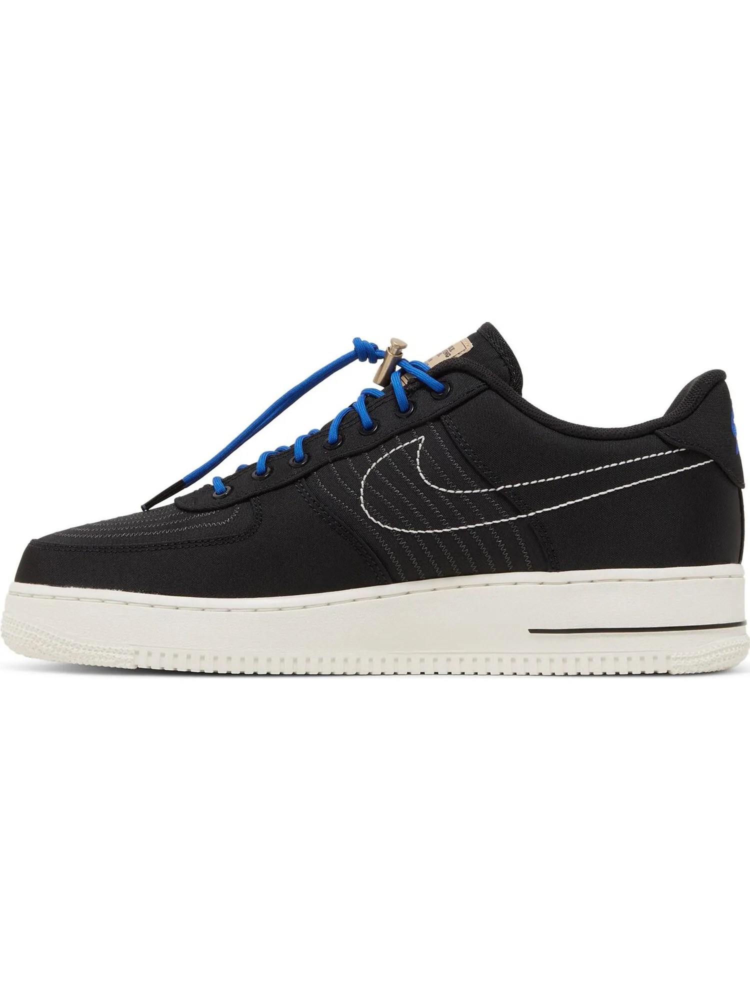 Кроссовки Nike Air Force 1 Черные — изображение 2 из 5, черный