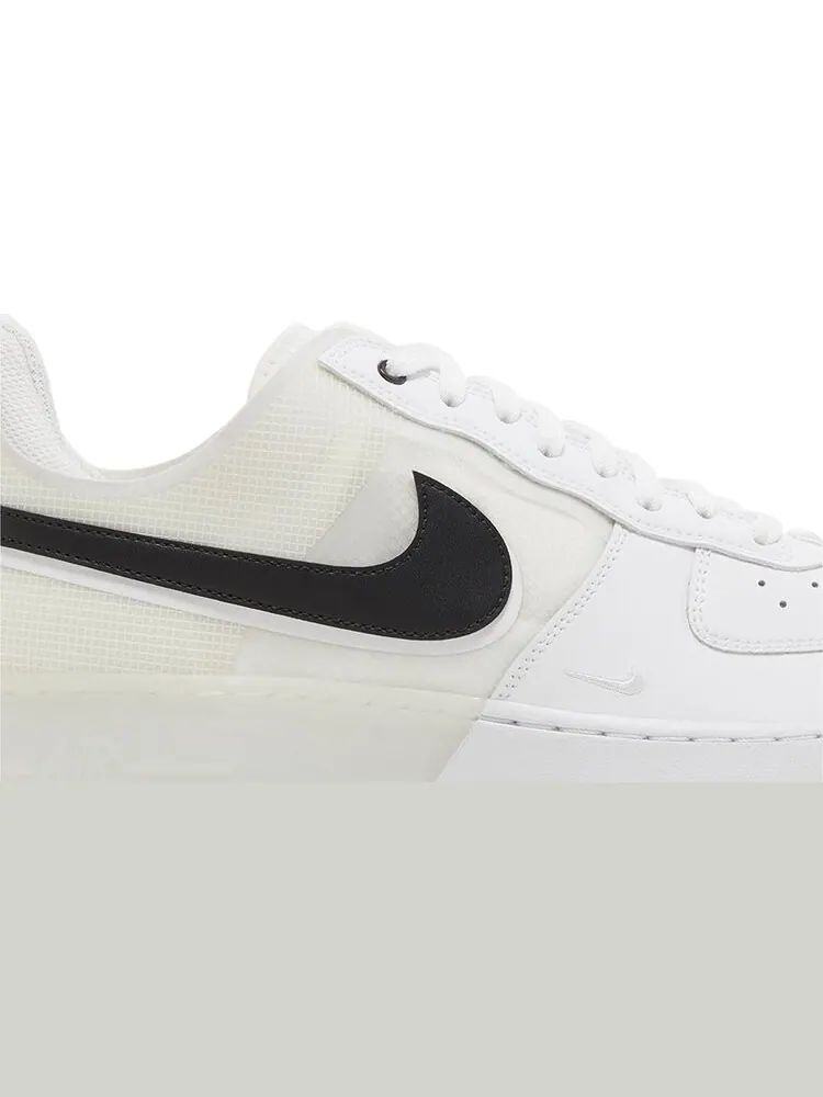 Кроссовки Air Force 1 React 'White Black' — изображение 2 из 4, белый