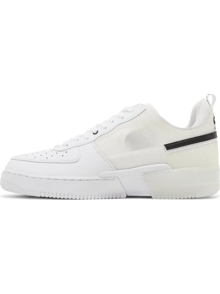Кроссовки Air Force 1 React 'White Black' — изображение 3 из 4, белый
