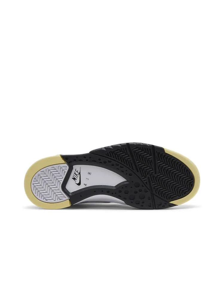 Кроссовки Air Flight Lite Mid 'White Black Lemon' — изображение 4 из 8, белый черный