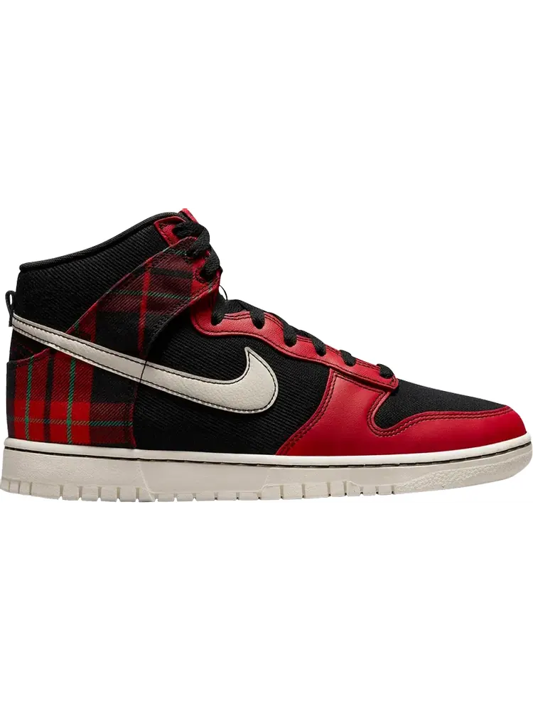 Кроссовки Nike Dunk High SE 'Tartan Plaid' — изображение 1 из 1, черный