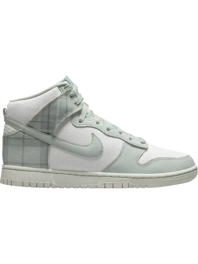 Кроссовки Nike Dunk High SE 'Mint Plaid' — изображение 1 из 1, зеленый