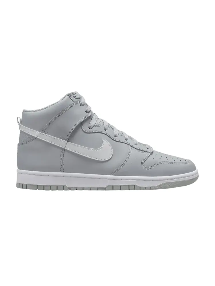 Кроссовки Nike Dunk High — изображение 1 из 1, серый