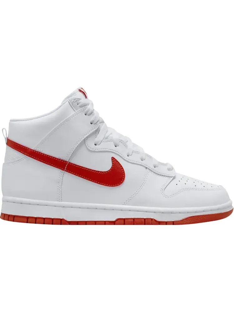 Кроссовки Nike Dunk High 'White Picante Red' — изображение 1 из 1, белый