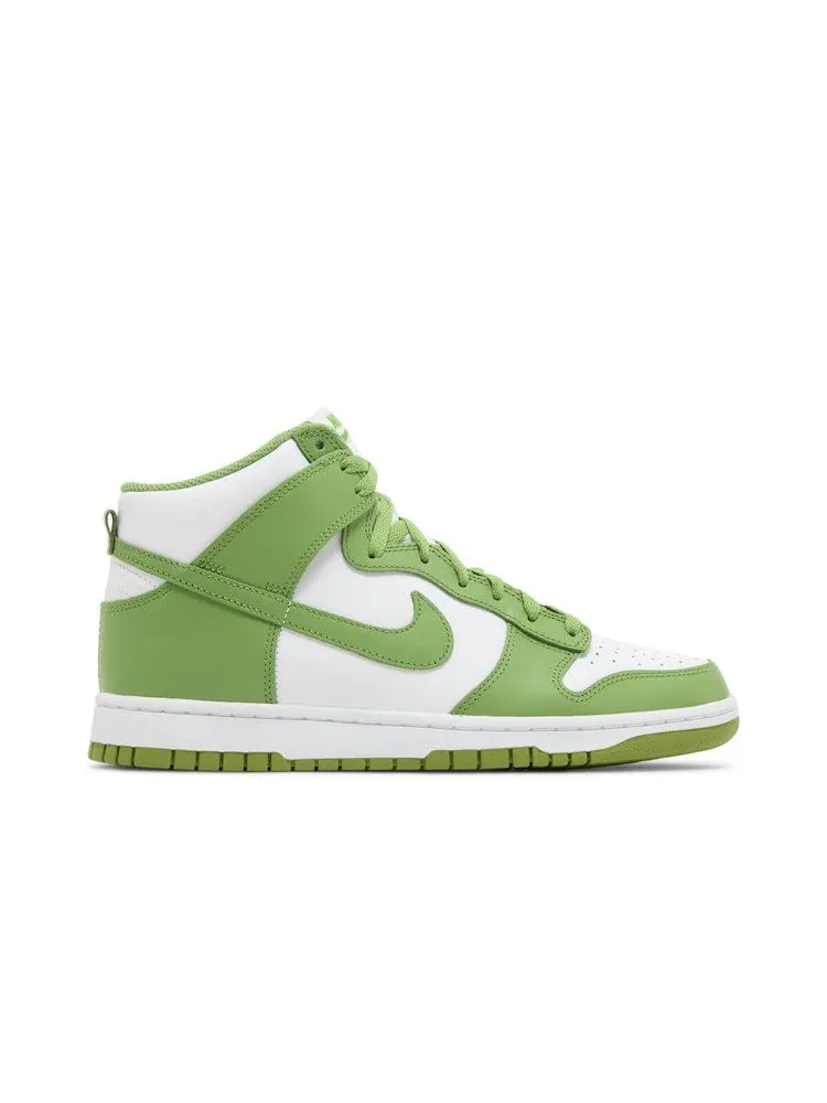Кроссовки Nike Dunk High — изображение 1 из 8, зеленый