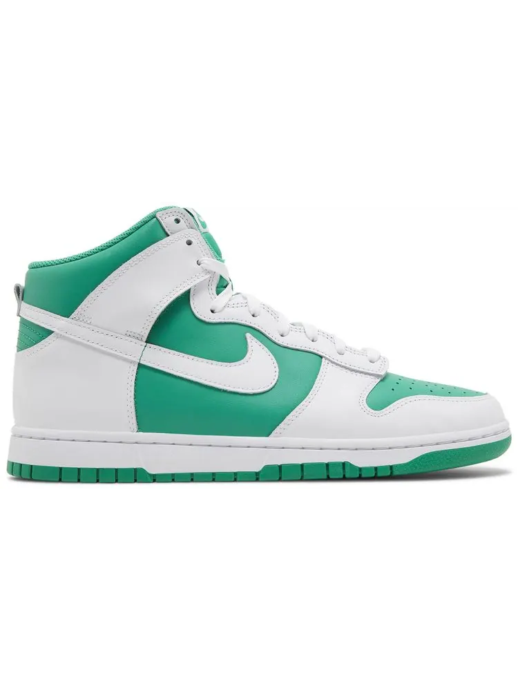Кроссовки Nike Dunk High 'White Stadium Green' — изображение 1 из 4, белый зеленый