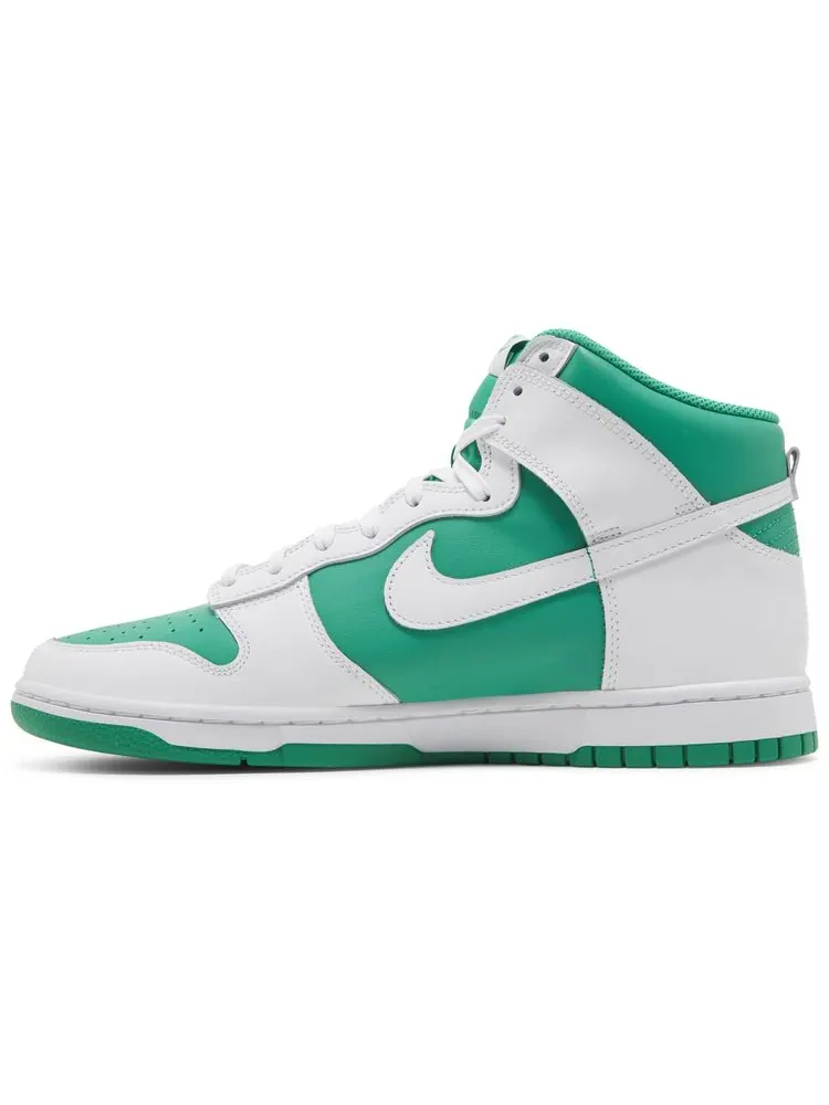Кроссовки Nike Dunk High 'White Stadium Green' — изображение 3 из 4, белый зеленый