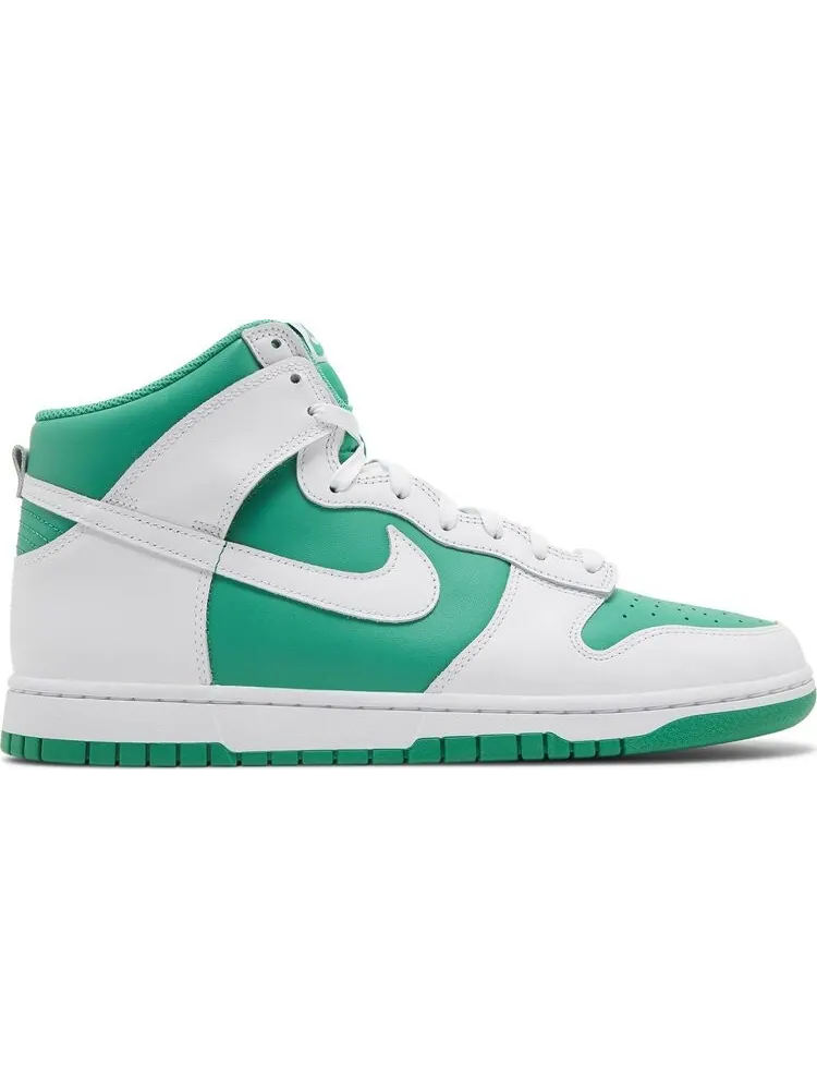 Кроссовки Dunk High 'White Stadium Green' — изображение 1 из 4, зеленый