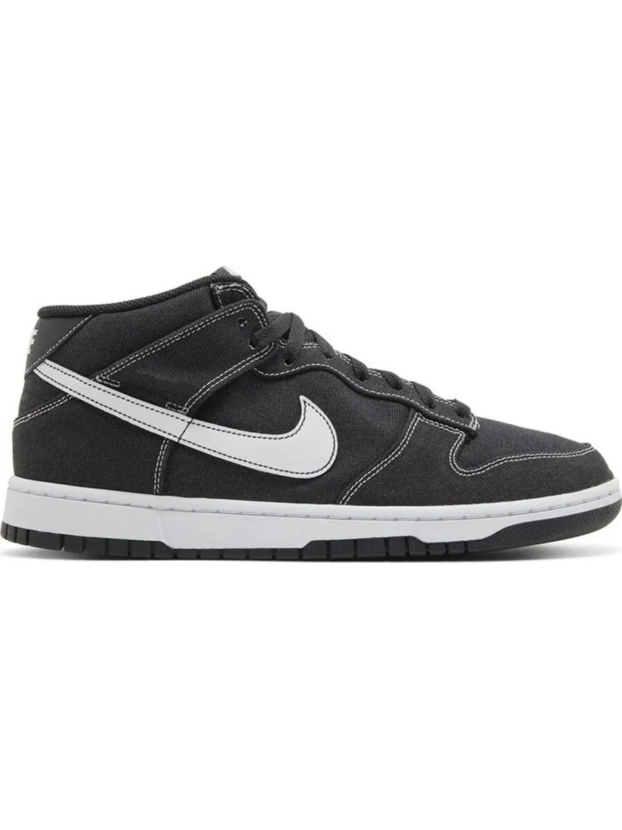 Кроссовки Nike Dunk Mid 'Off Noir White' — изображение 1 из 4, черный/белый