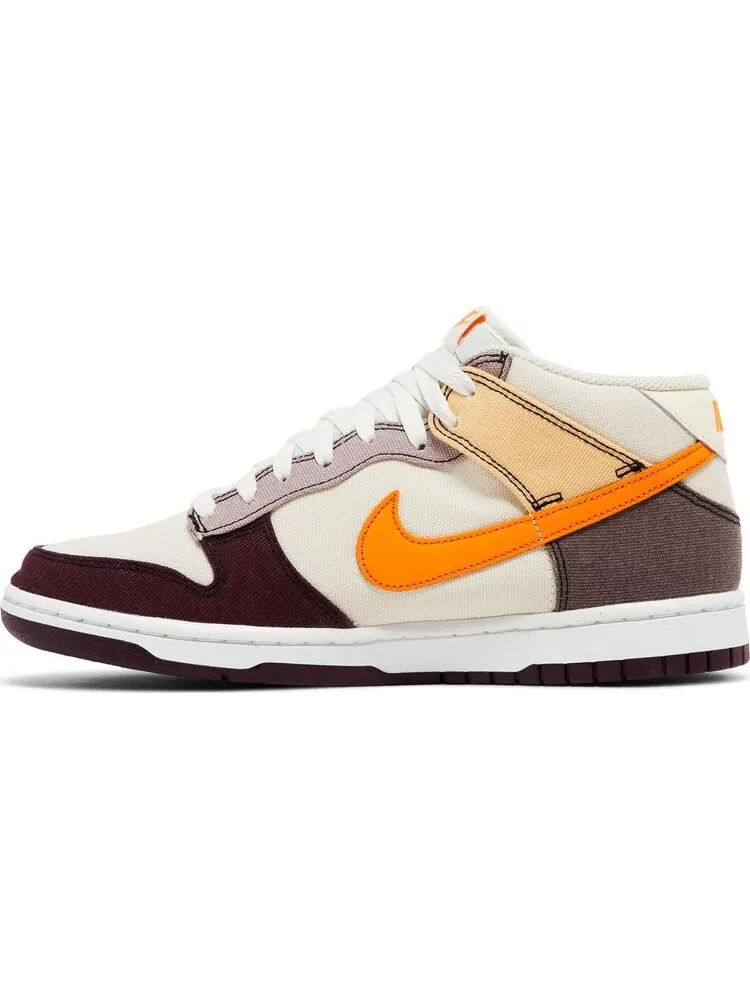 Кроссовки Dunk Mid 'Plum Coconut Milk' — изображение 3 из 4, бежевый