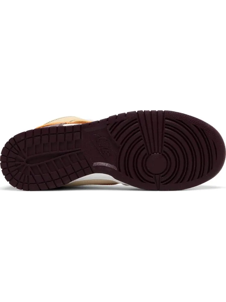 Кроссовки Dunk Mid 'Plum Coconut Milk' — изображение 4 из 4, бежевый