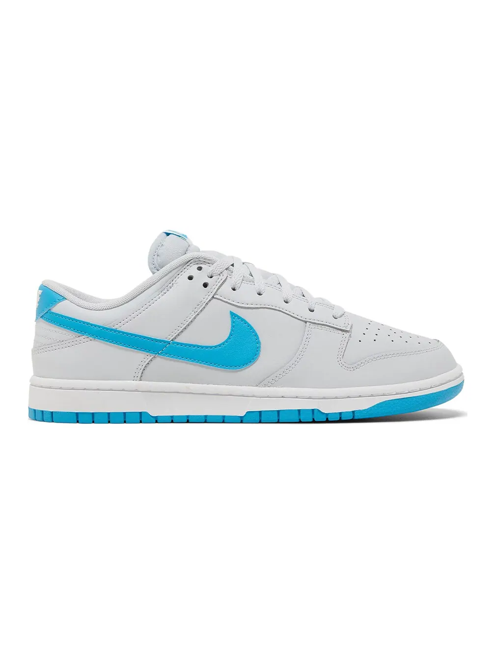 Кроссовки Nike Dunk Low — изображение 1 из 4, белый/голубой