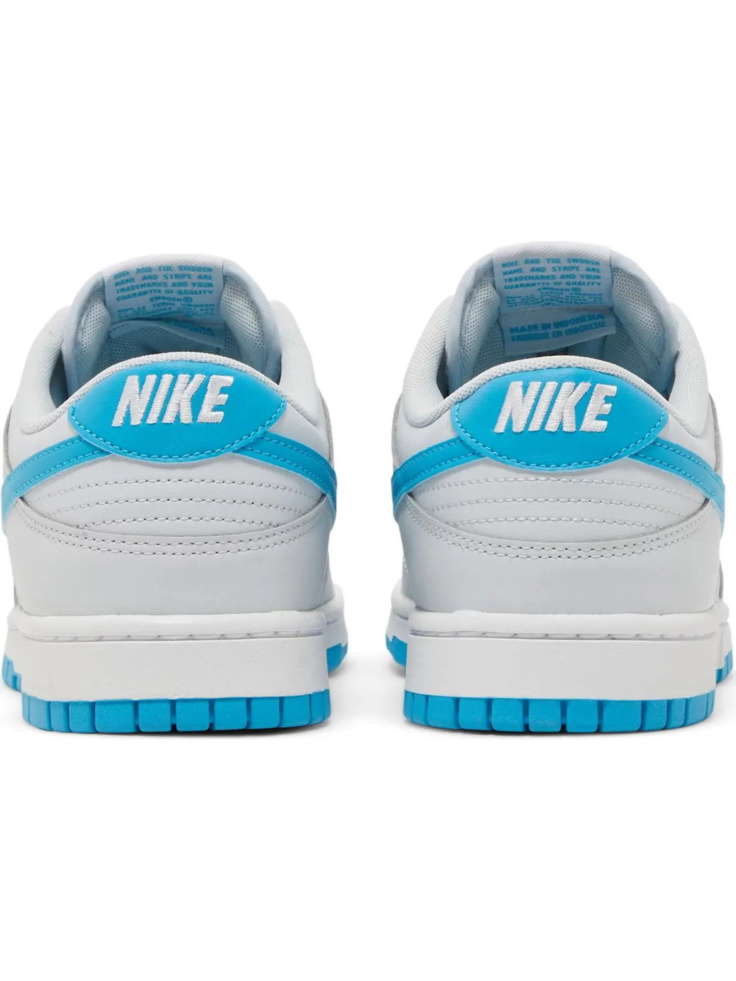 Кроссовки Nike Dunk Low — изображение 3 из 4, белый/голубой