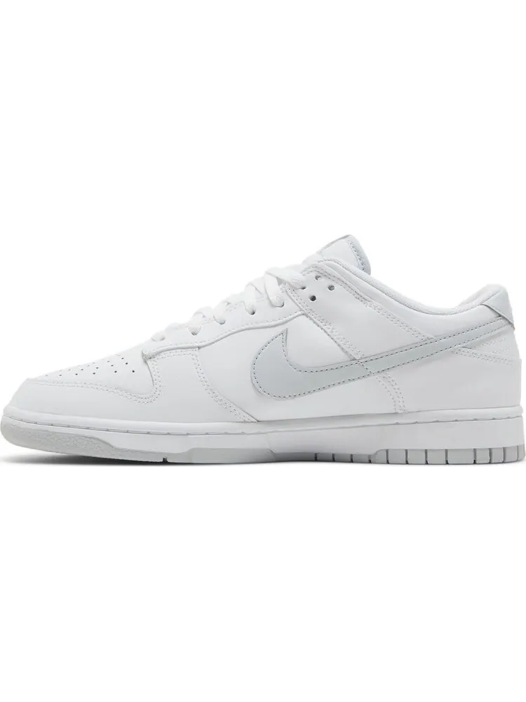Кроссовки Dunk Low 'Pure Platinum' — изображение 3 из 4, белый