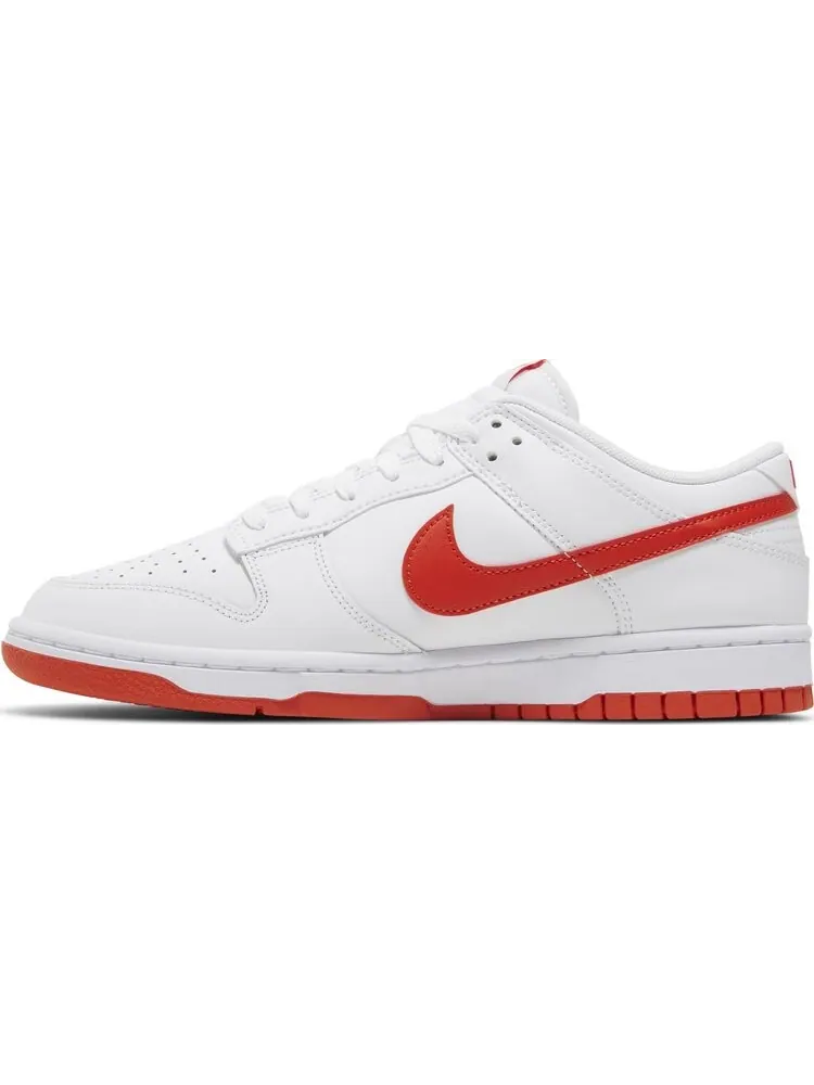 Кроссовки Dunk Low 'Picante Red' — изображение 3 из 4, белый