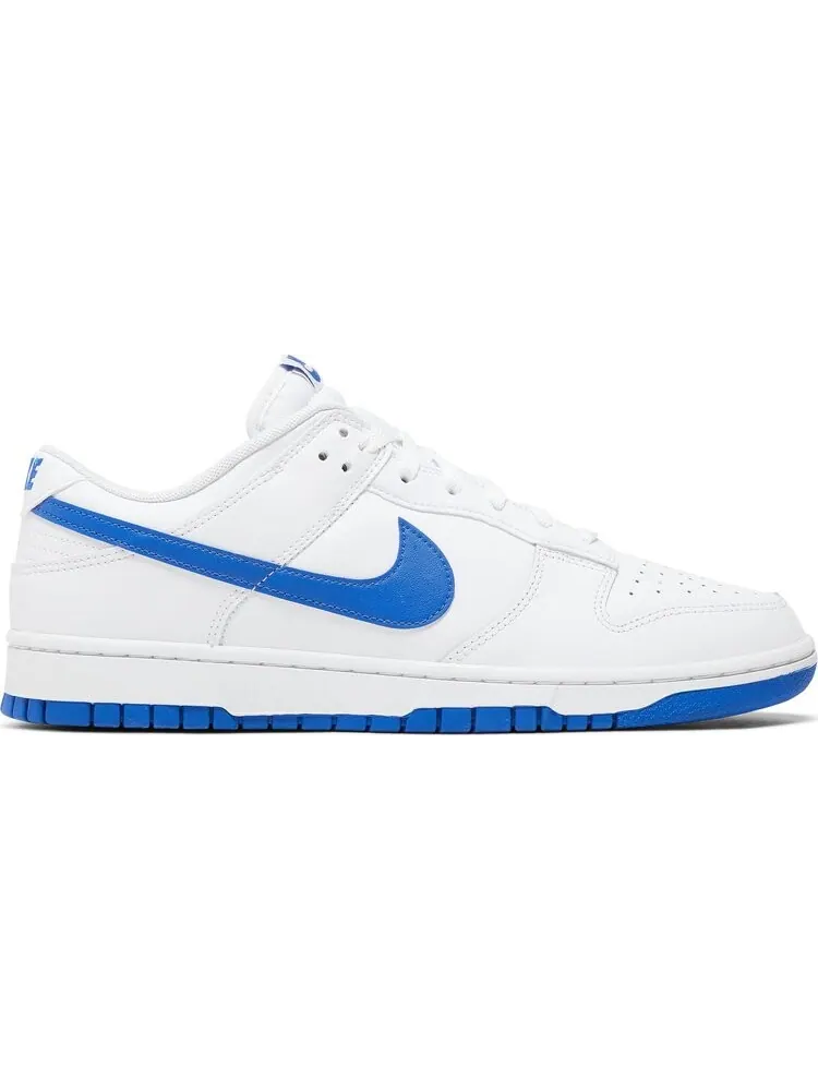 Кроссовки Dunk Low 'White Hyper Royal' — изображение 1 из 4, белый
