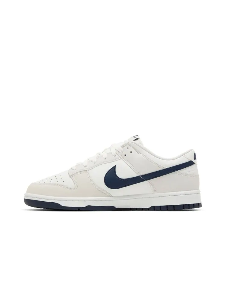 Кроссовки Dunk Low — изображение 3 из 4, белый темно-синий