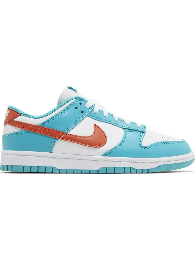 Кроссовки Dunk Low 'Miami Dolphins' — изображение 1 из 4, белый