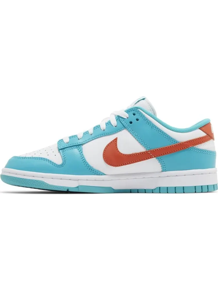 Кроссовки Dunk Low 'Miami Dolphins' — изображение 3 из 4, белый