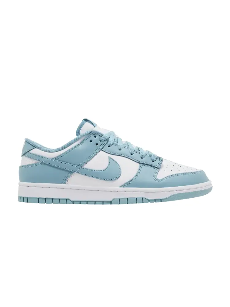 Кроссовки Nike Dunk Low 'Denim Turquoise' — изображение 1 из 9, белый/джинсовый синий