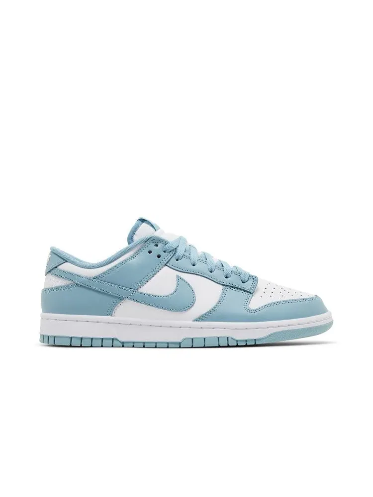 Кроссовки Nike Dunk Low 'Denim Turquoise' — изображение 2 из 9, белый/джинсовый синий