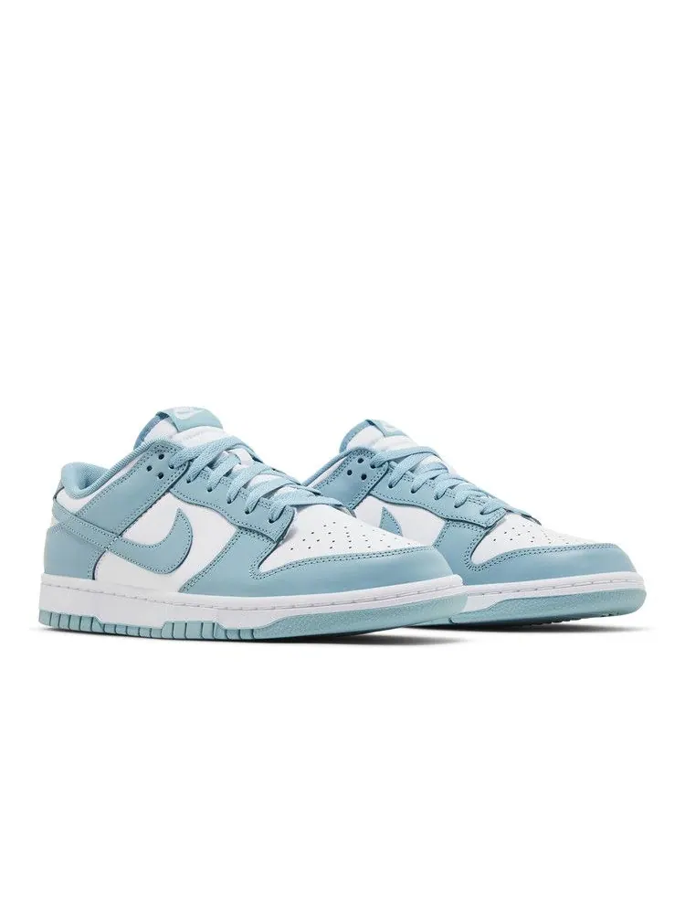 Кроссовки Nike Dunk Low 'Denim Turquoise' — изображение 9 из 9, белый/джинсовый синий