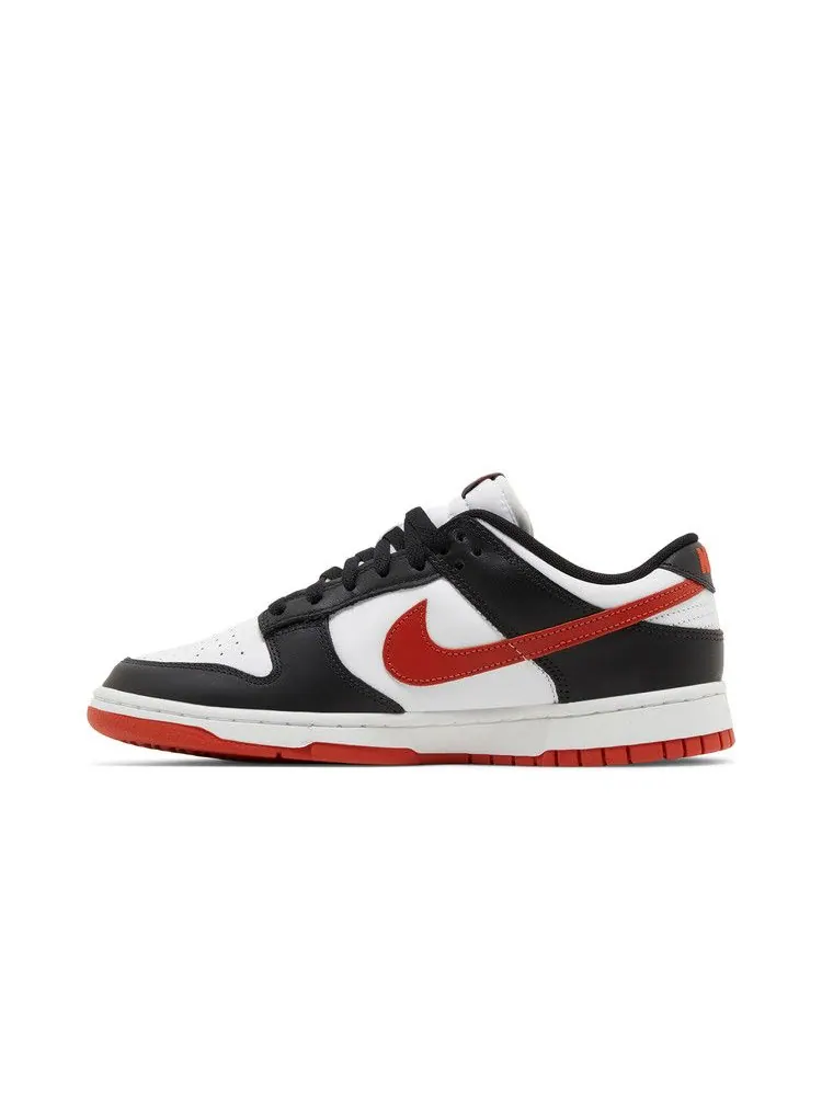 Кроссовки Nike Dunk Low 'Black Dragon Red' — изображение 4 из 9, белый/красный/черный