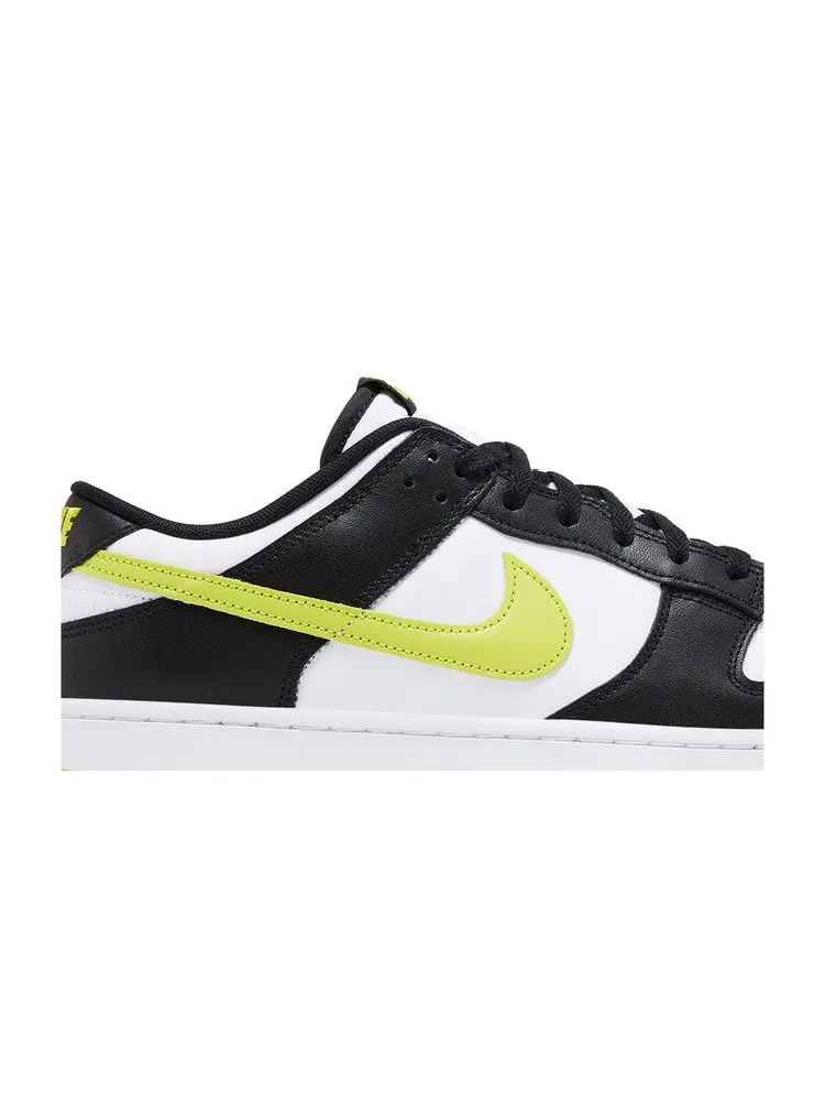 Кроссовки Nike Dunk Low 'Black Bright Cactus' — изображение 3 из 9, белый/яркий/черный