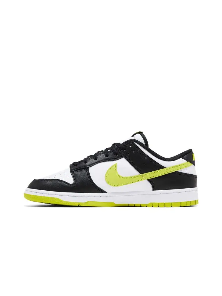 Кроссовки Nike Dunk Low 'Black Bright Cactus' — изображение 4 из 9, белый/яркий/черный