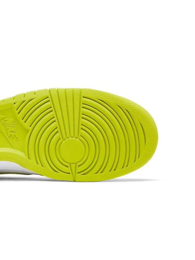 Кроссовки Nike Dunk Low 'Black Bright Cactus' — изображение 6 из 9, белый/яркий/черный
