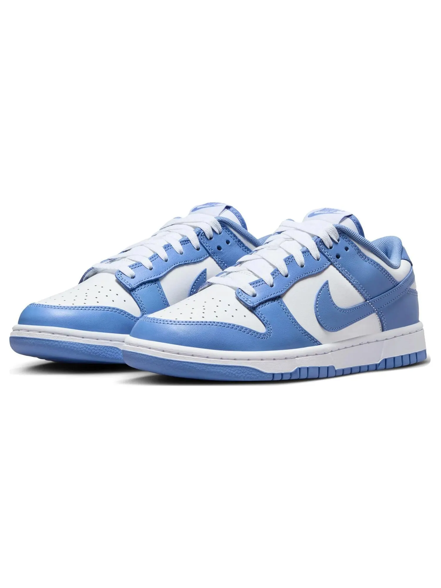 Кроссовки для скейтбординга Nike Dunk Low унисекс — изображение 2 из 6, синий/белый