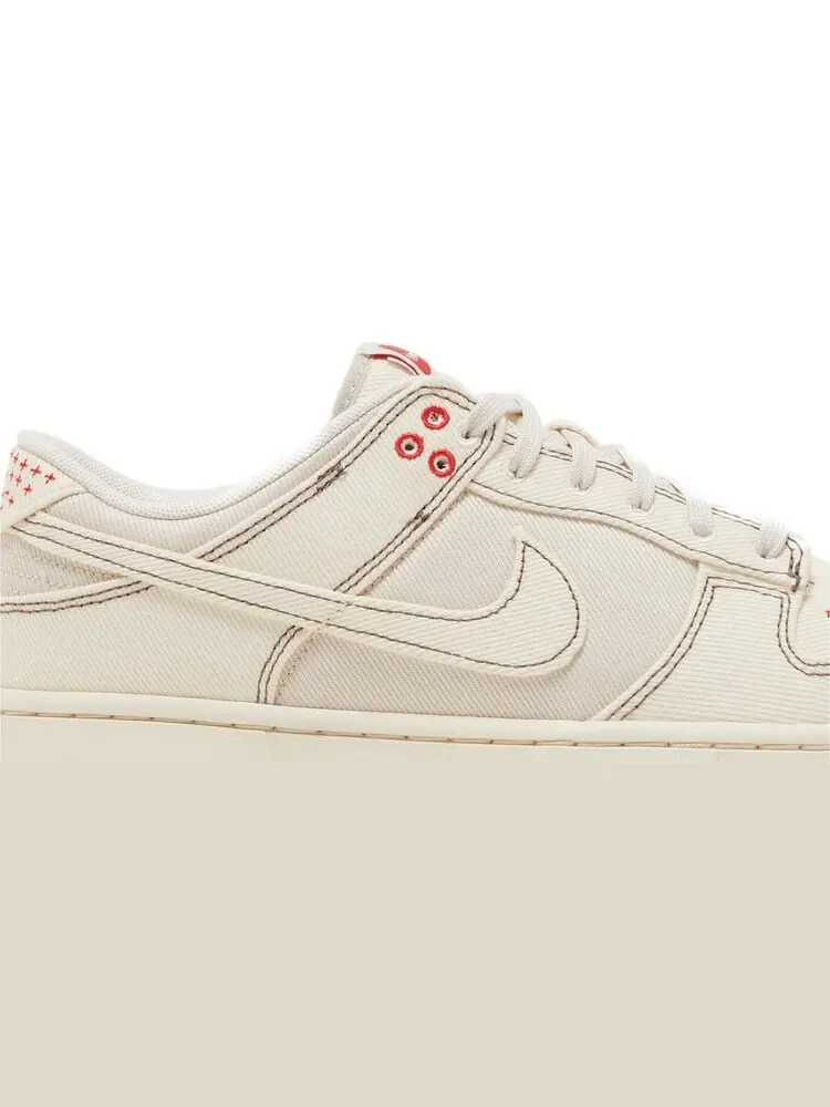 Кроссовки Dunk Low SE 'Sashiko - Light Orewood Brown' — изображение 2 из 4, бежевый