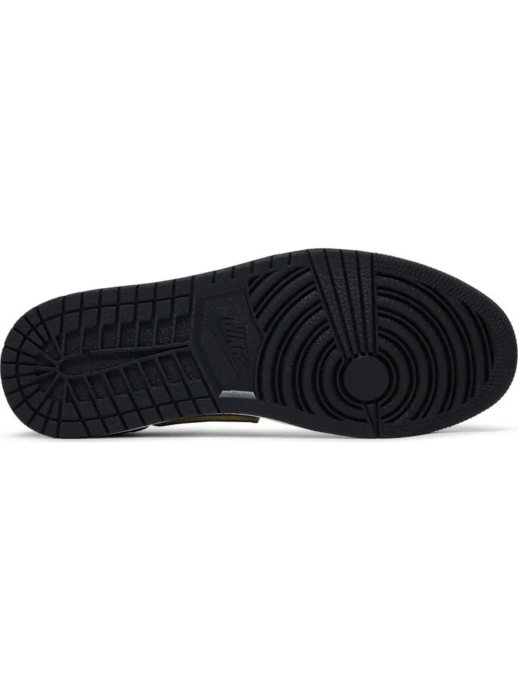 Кроссовки Air Jordan 1 Retro Low OG EX Dark Smoke Grey — изображение 4 из 10, черный