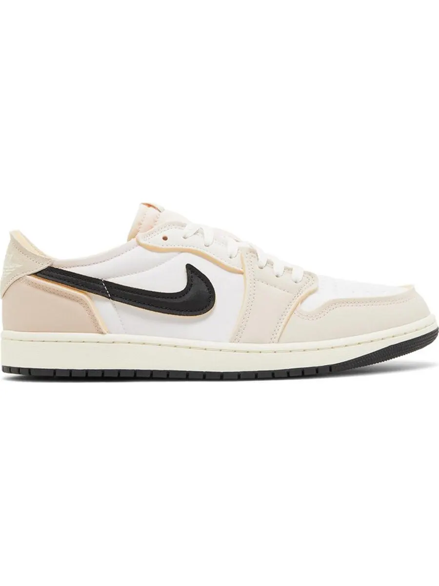 Кроссовки Nike Air Jordan 1 Retro Low OG EX 'Coconut Milk' — изображение 1 из 4, кремовый/мультиколор