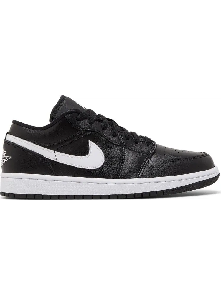 Кроссовки Wmns Air Jordan 1 Low 'Black White' — изображение 1 из 4, черный