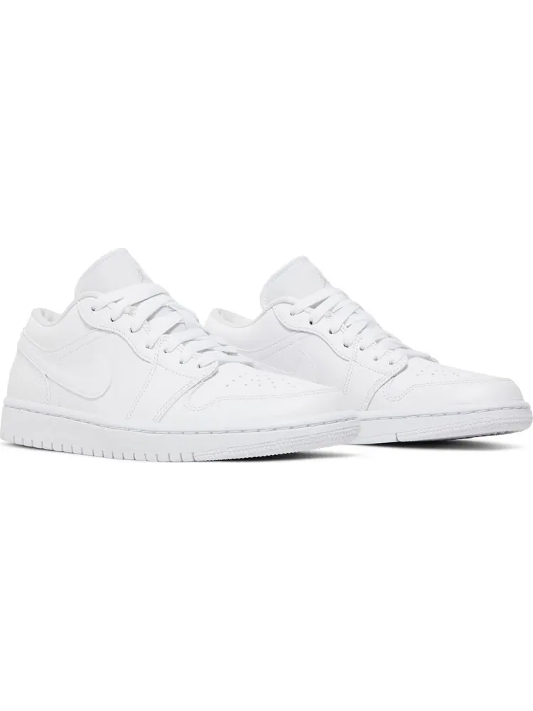 Кроссовки Wmns Air Jordan 1 Low Triple White — изображение 8 из 8, белый
