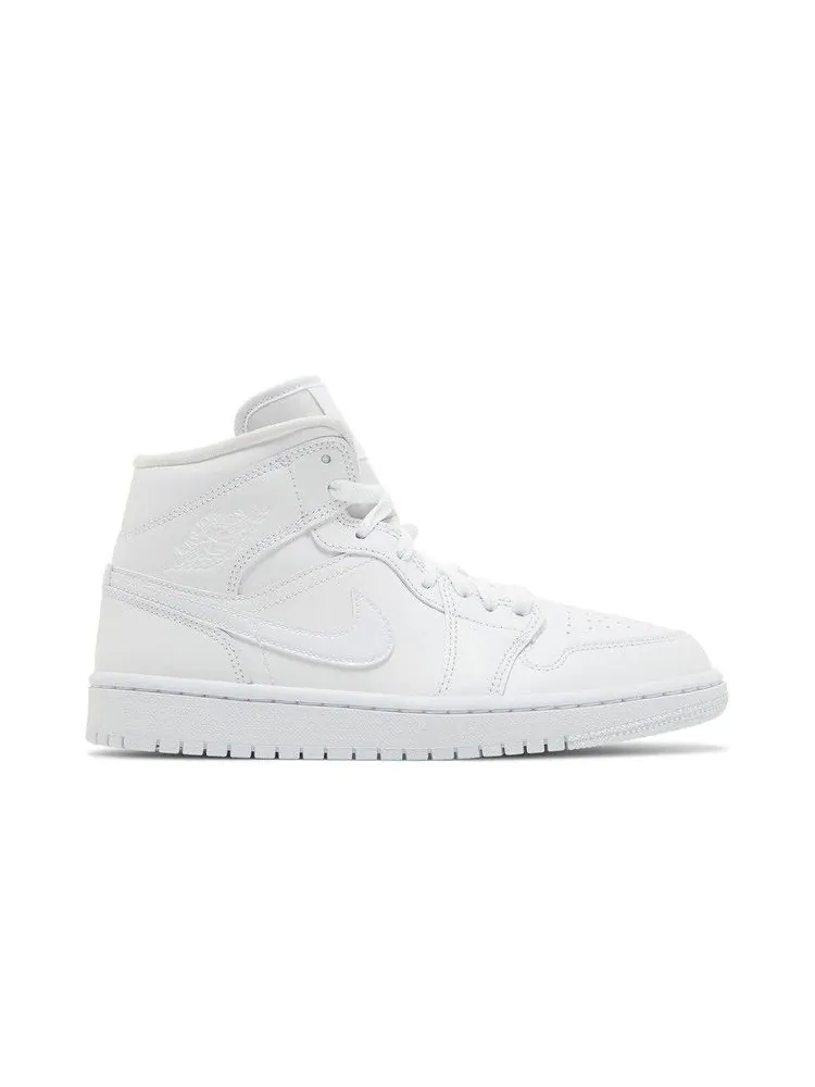Кроссовки Air Jordan Wmns Air Jordan Mid 'Triple White' 2022 — изображение 2 из 9, белый/белый/белый