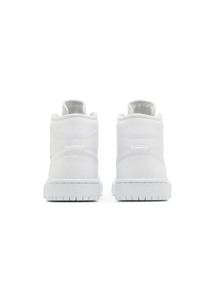 Кроссовки Air Jordan Wmns Air Jordan Mid 'Triple White' 2022 — изображение 7 из 9, белый/белый/белый