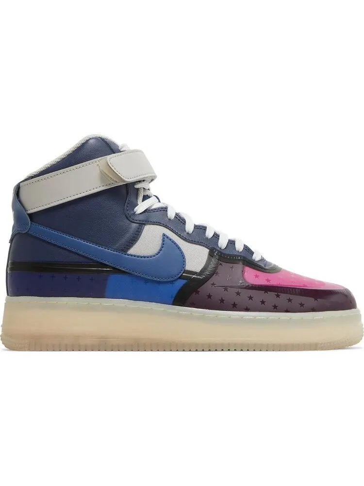 Кроссовки Nike Air Force 1 High '07 'Thunder Blue Pink Prime' — изображение 1 из 8, синий