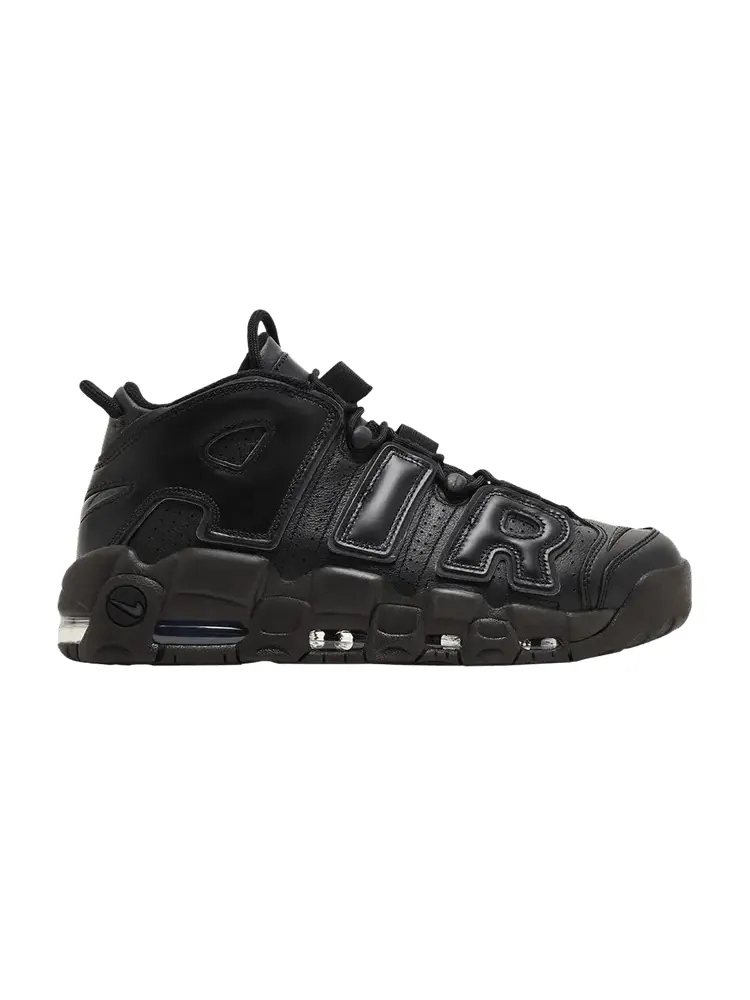 Кроссовки Nike Wmns Air More Uptempo 'Black Velvet Brown' — изображение 1 из 9, черный/коричневый