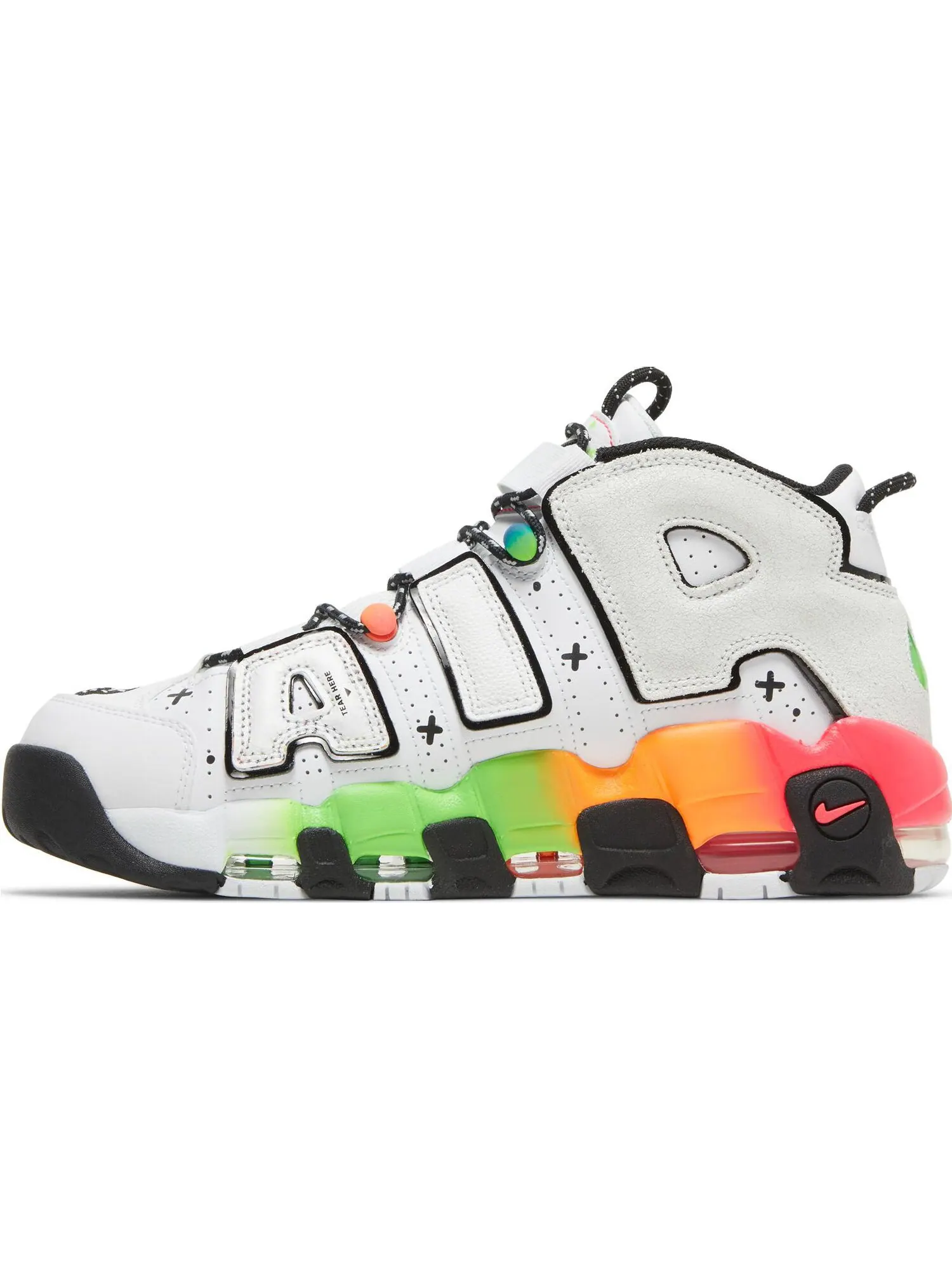 Кроссовки Nike Air More Uptempo 96 — изображение 2 из 5, белый