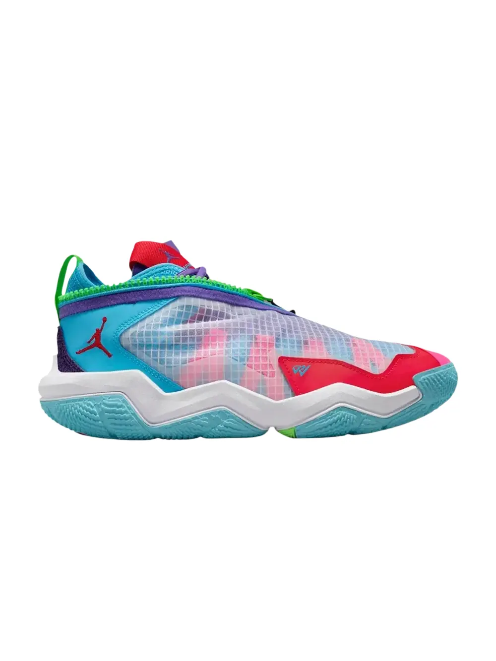 Кроссовки Air Jordan Why Not .6 PF — изображение 1 из 1, белый красный синий