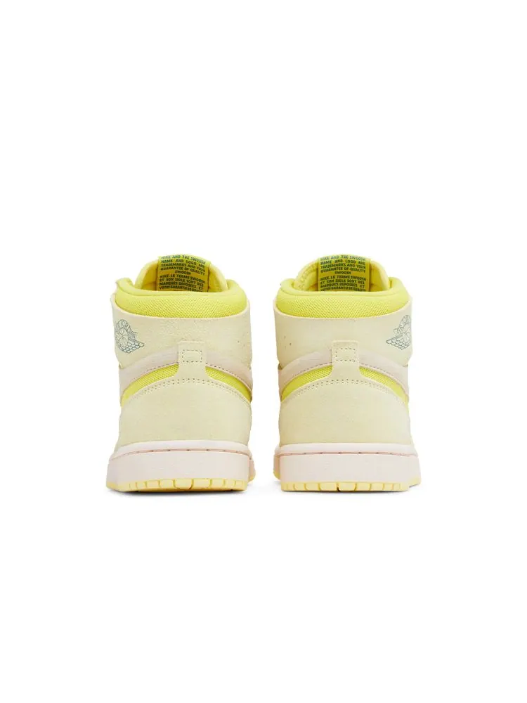 Кроссовки Wmns Air Jordan 1 High Zoom Comfort 2 'Citron Tint' — изображение 6 из 8, желтый
