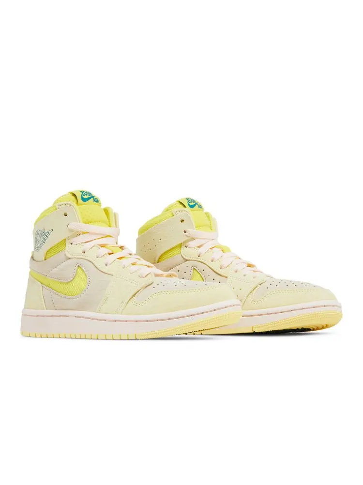 Кроссовки Wmns Air Jordan 1 High Zoom Comfort 2 'Citron Tint' — изображение 8 из 8, желтый