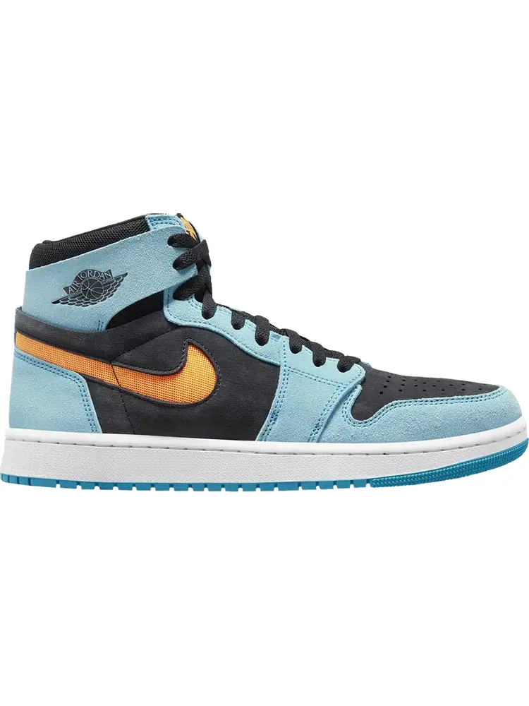 Кроссовки Air Jordan 1 High Zoom Comfort 2 'Bleached Aqua Citrus' — изображение 1 из 1, синий