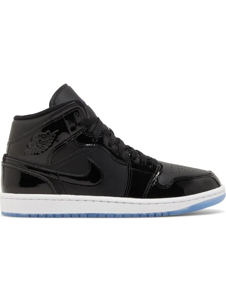 Кроссовки Air Jordan 1 Mid SE Space Jam — изображение 1 из 8, черный