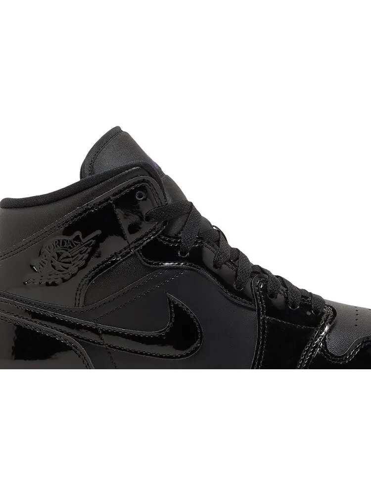 Кроссовки Air Jordan 1 Mid SE Space Jam — изображение 2 из 8, черный