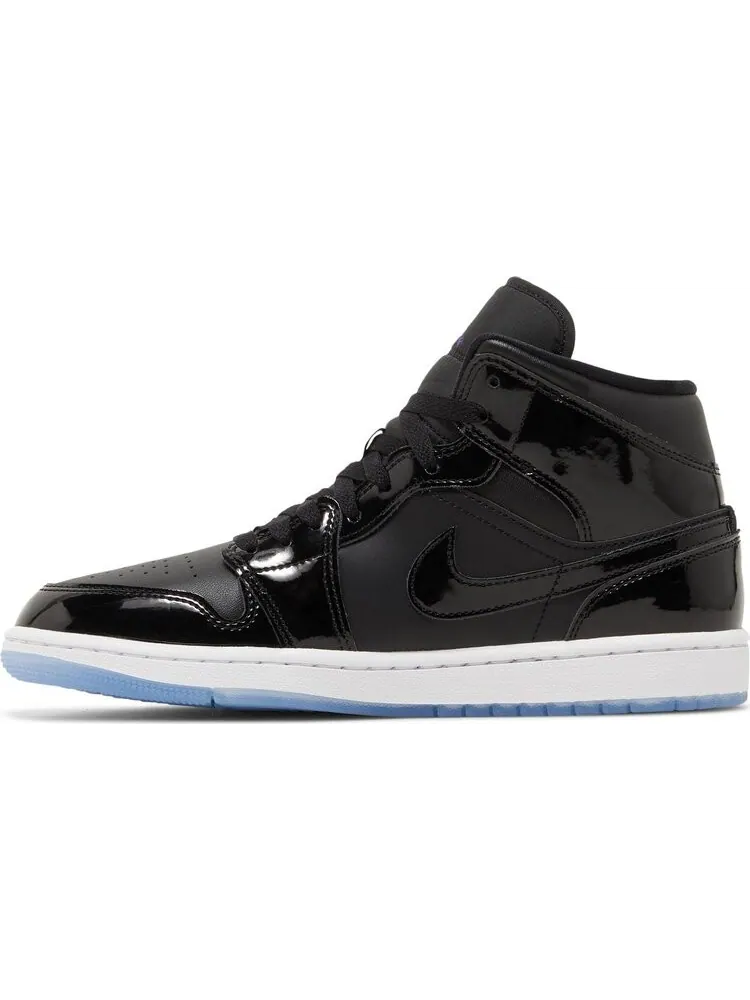 Кроссовки Air Jordan 1 Mid SE Space Jam — изображение 3 из 8, черный
